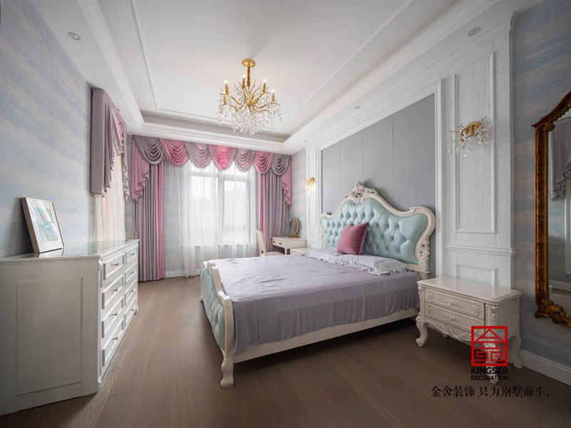 西山林語別墅裝修540㎡歐式風格實景圖