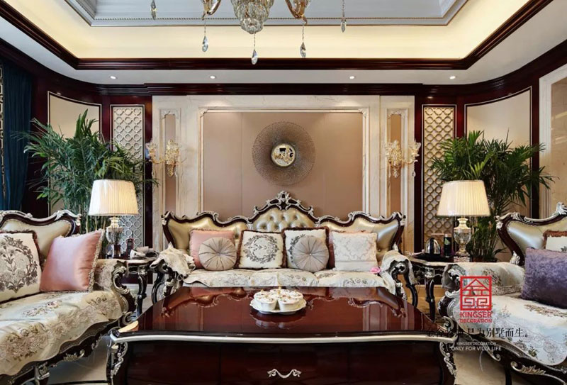 新源燕府500㎡裝修古典歐式風(fēng)格實(shí)景圖