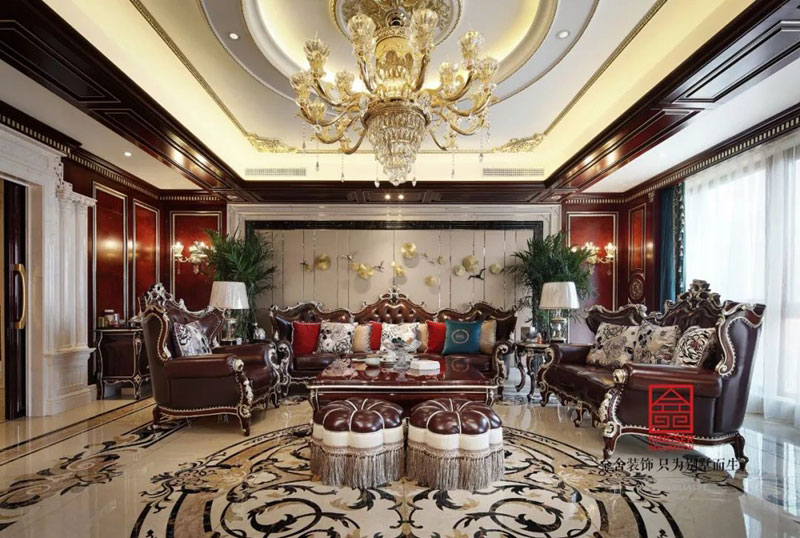 新源燕府500㎡裝修古典歐式風(fēng)格實(shí)景圖