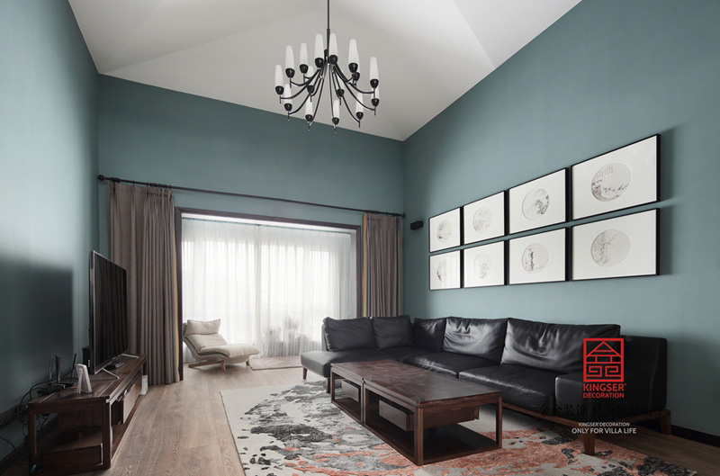 御河上院-現(xiàn)代輕奢風(fēng)格-裝修設(shè)計實景圖