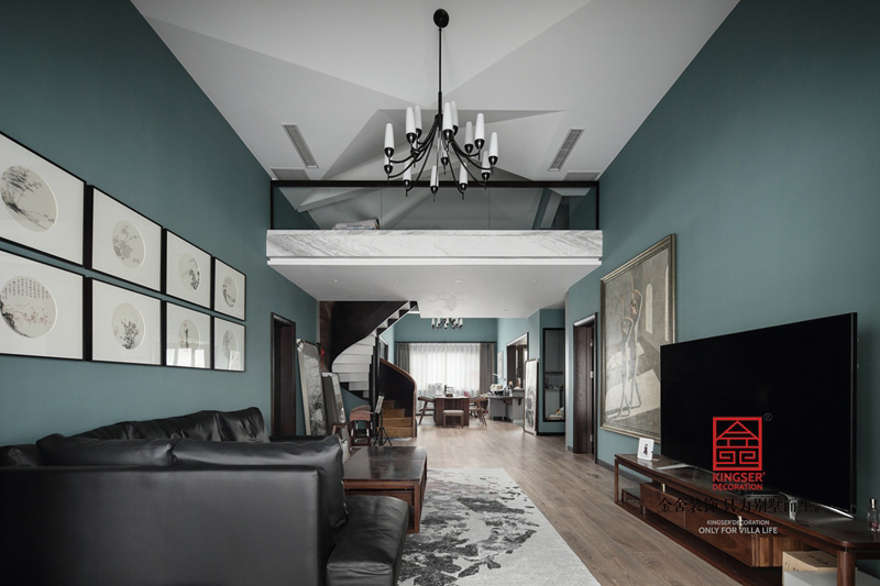 御河上院-現(xiàn)代輕奢風(fēng)格-裝修設(shè)計實景圖