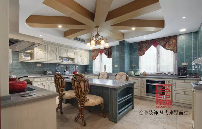 國(guó)賓壹號(hào)280㎡傳統(tǒng)美式裝修實(shí)景圖