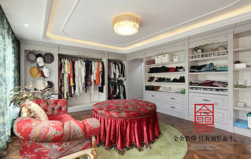 國(guó)賓壹號(hào)280㎡傳統(tǒng)美式裝修實(shí)景圖