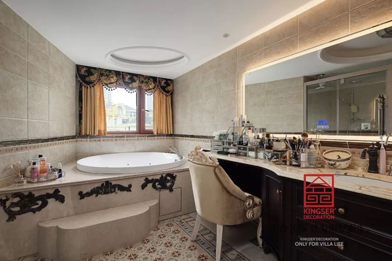 國(guó)賓壹號(hào)280㎡傳統(tǒng)美式裝修實(shí)景圖