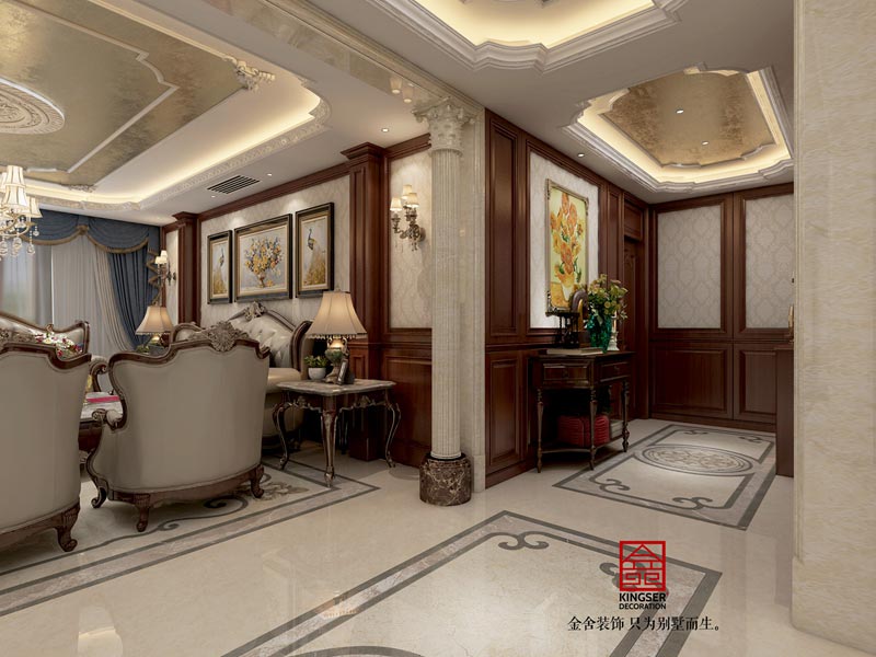 唐山鼎觀大觀裝修歐式風格設計效果圖