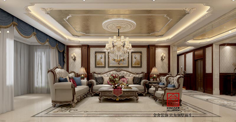 唐山鼎觀大觀裝修歐式風格設計效果圖