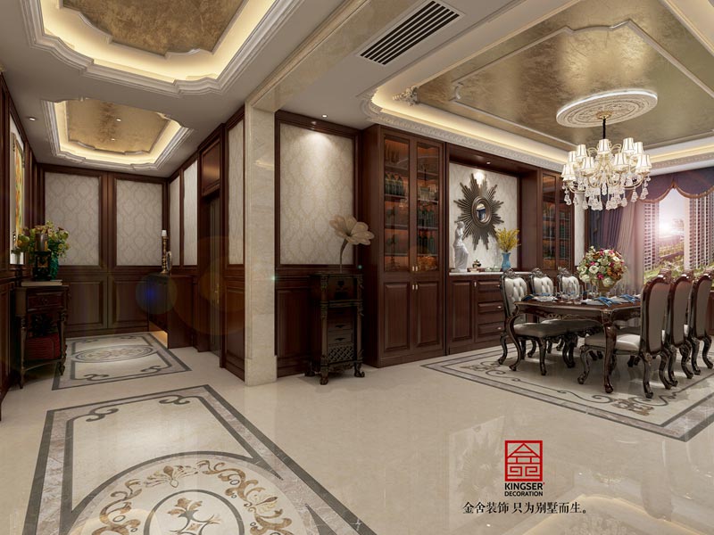 唐山鼎觀大觀裝修歐式風格設計效果圖