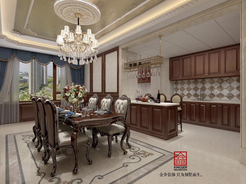 唐山鼎觀大觀裝修歐式風格設計效果圖