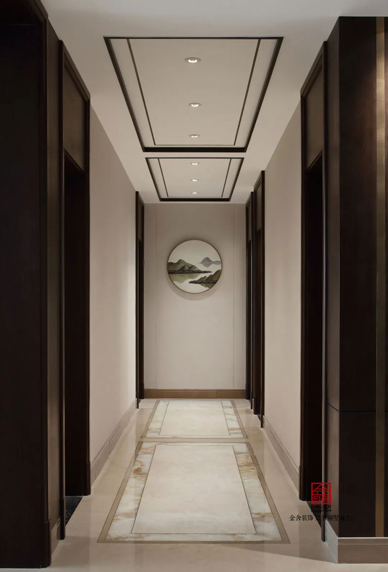 天海容天下樣板間裝修新中式風格實景圖