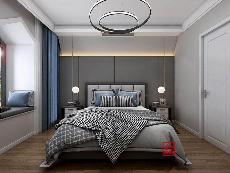 塞納城邦180平米簡約風格臥室設計效果圖