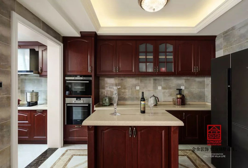 藍郡別墅-裝修設計-美式風格實景圖