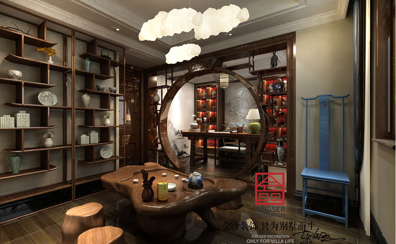 未來花郡裝修-新中式風格-效果圖