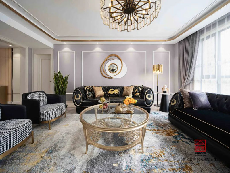 林蔭大院-港式輕奢風格-裝修案例實景圖