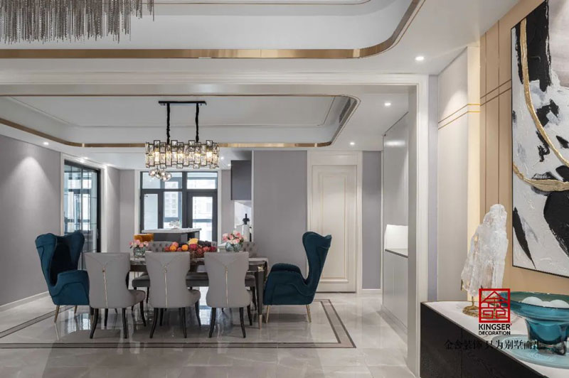 林蔭大院-港式輕奢風格-裝修案例實景圖