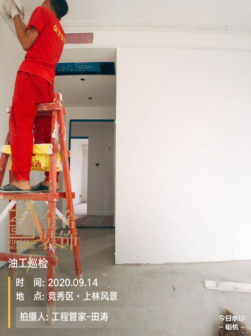 上林風景110平米裝修工地