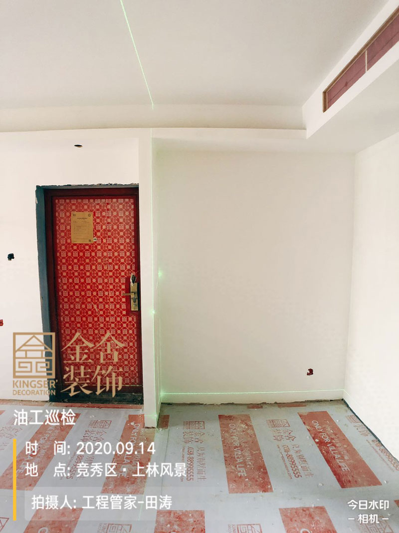 上林風景110平米裝修工地