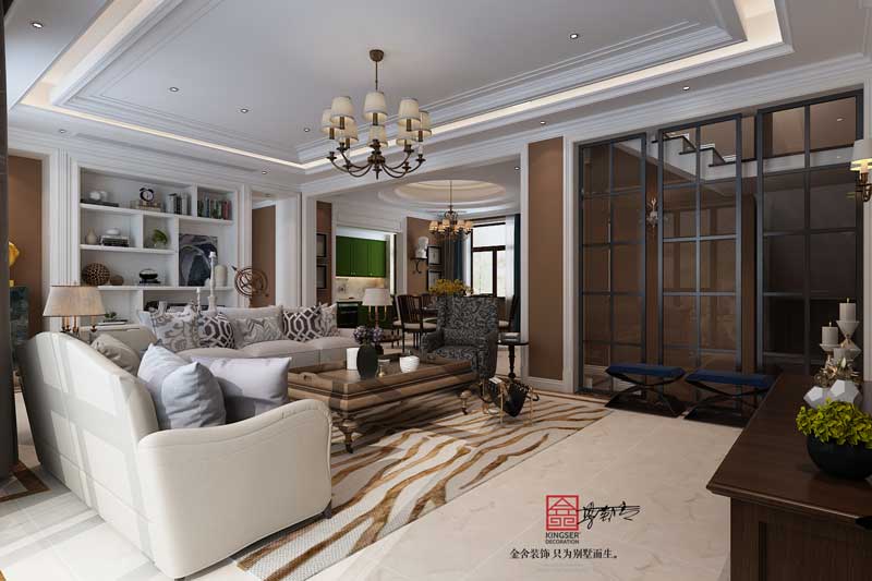 西山林語-別墅裝修-歐式風格效果圖