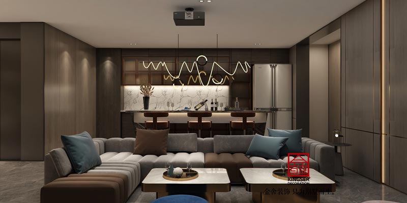 西山林語二期極簡裝修效果圖