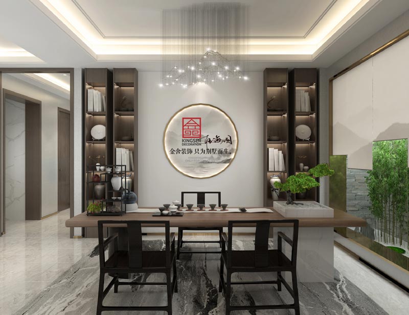 西山林語365平米現代風格裝修設計