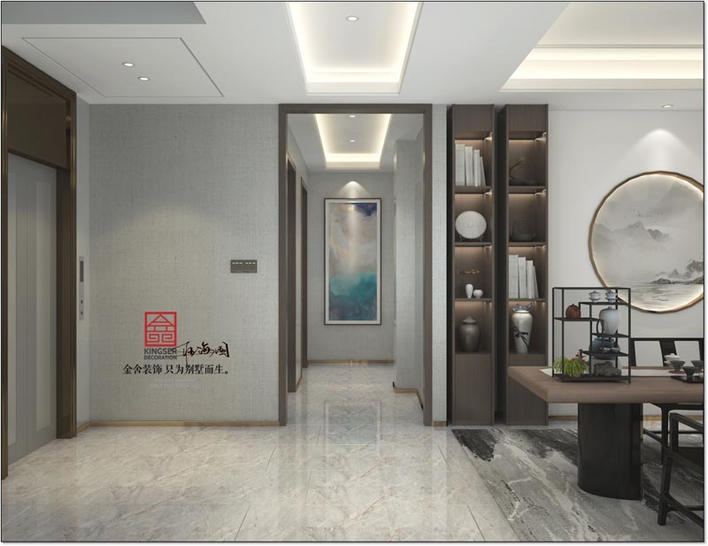 西山林語365平米現代風格裝修設計