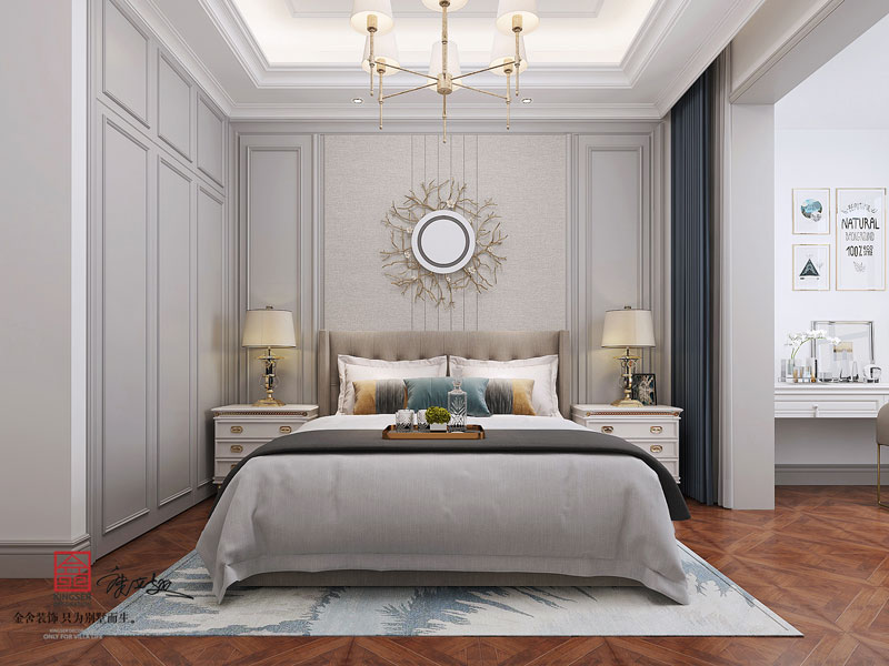 西山林語二期336㎡輕奢風格效果圖