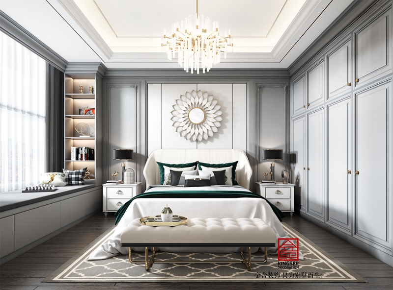 榮盛和府194㎡美式風格研發設計效果圖