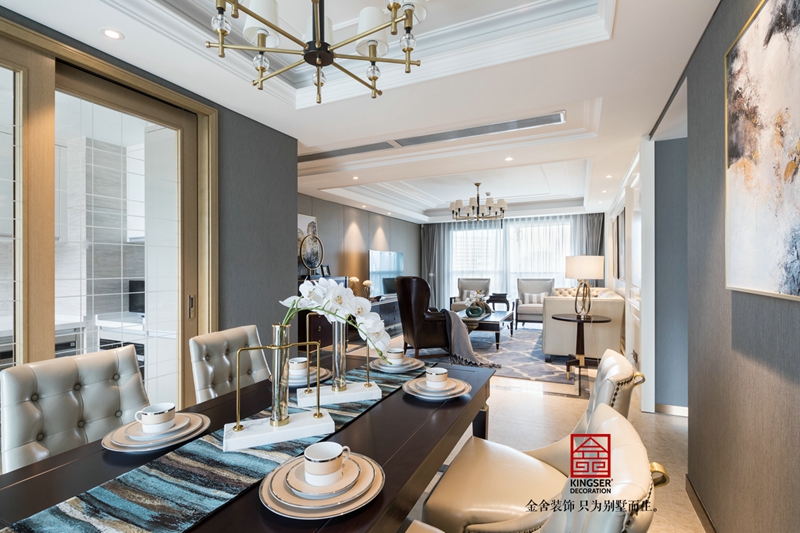 榮盛和府198平美式風格研發效果圖