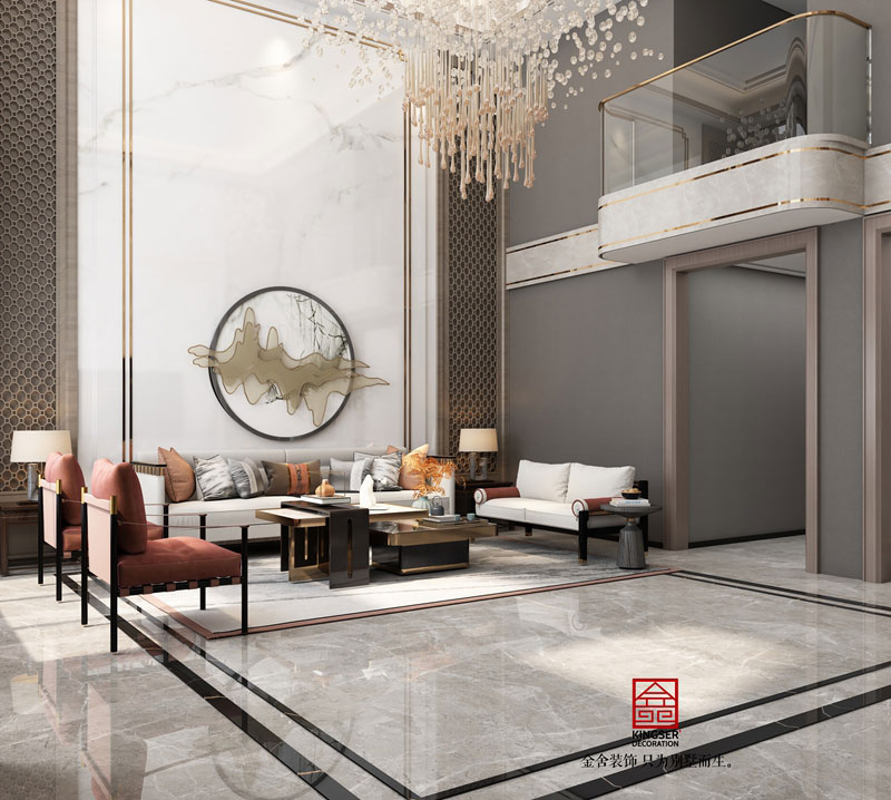 榮盛和府480平米戶型裝修設計