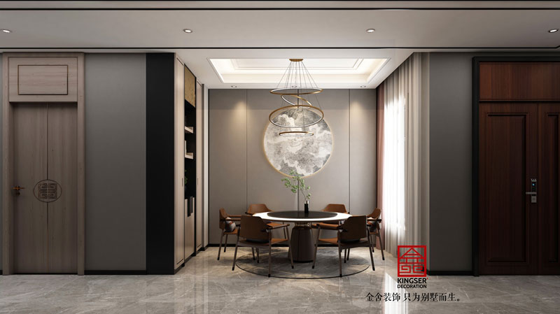 榮盛和府480平米戶型裝修設計