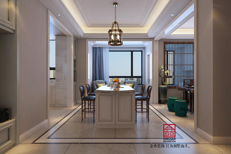 榮盛華府200平米歐式風(fēng)格裝修設(shè)計