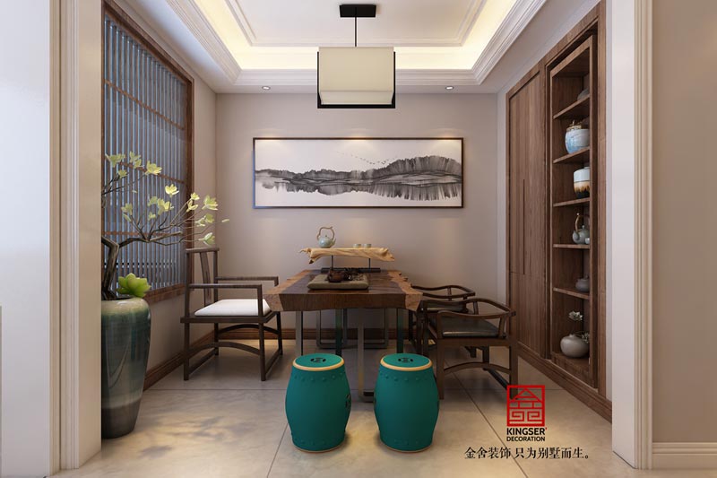 榮盛華府200平米歐式風(fēng)格裝修設(shè)計