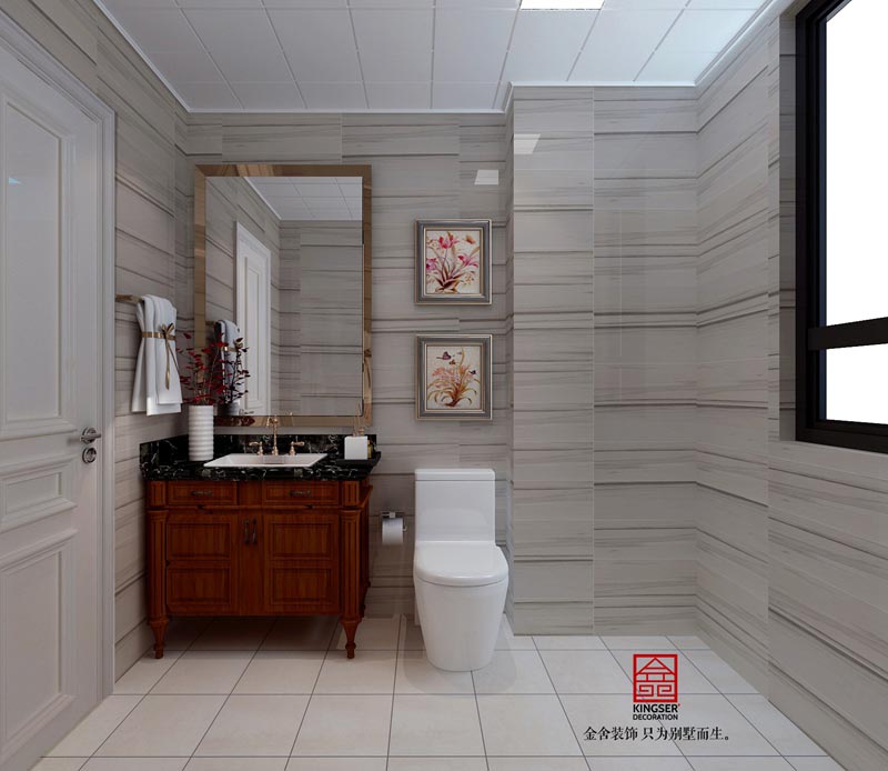 榮盛華府200平米歐式風(fēng)格裝修設(shè)計