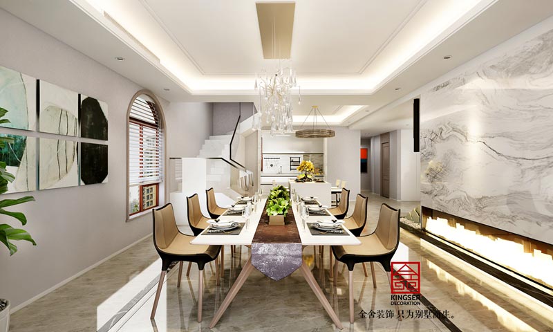 天山九峯290平現(xiàn)代簡約風(fēng)格裝修效果圖