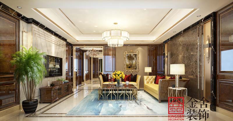 榮盛華府頂躍裝修效果圖