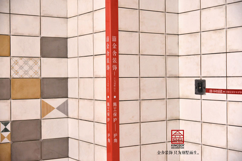 榮盛華府裝修施工現(xiàn)場(chǎng)油工階段