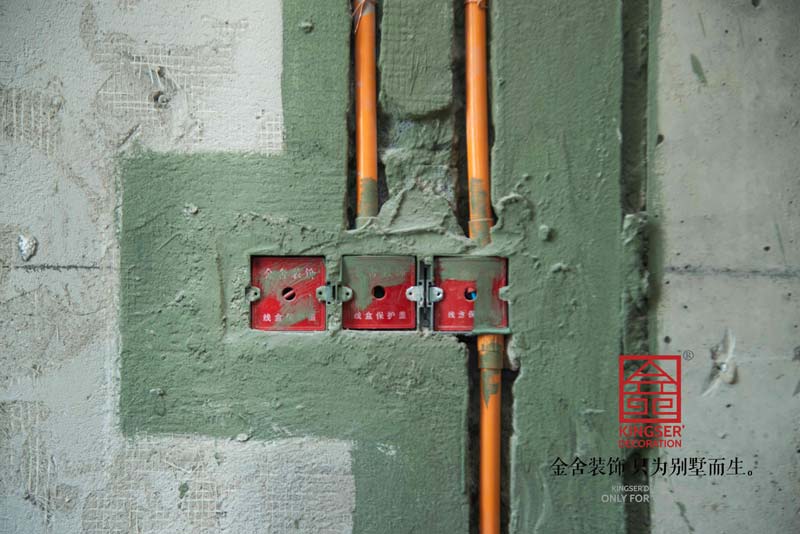 融創(chuàng)中心裝修工地木工階段