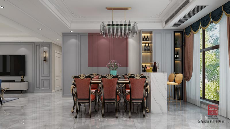 悅傾城140平裝修效果圖