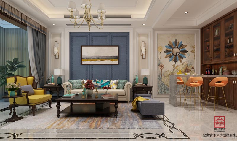 碧桂園別墅裝修設計效果圖