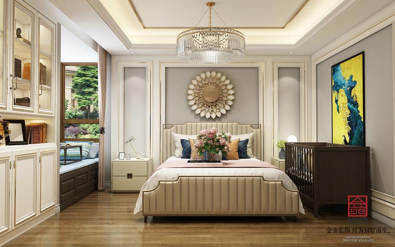 健康城美式輕奢裝修效果圖