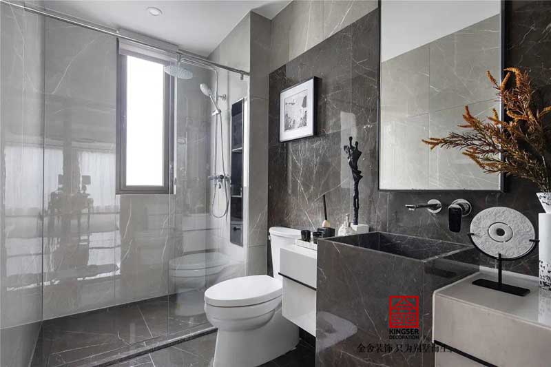 榮盛御府裝修373平米現代風格研發效果圖