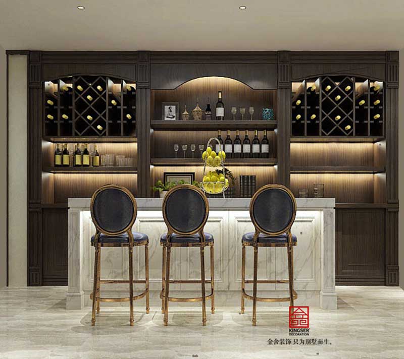 榮盛御府裝修373平米現代風格研發效果圖