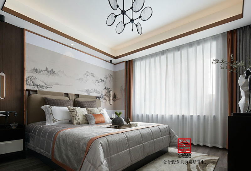 榮盛御府裝修373平米現代風格研發效果圖