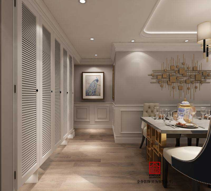 北京金港國際180平米歐式風格裝修效果圖