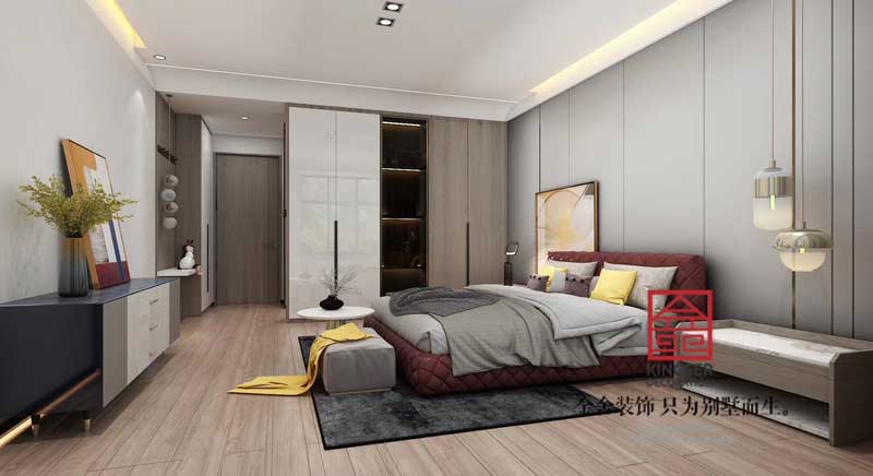 榮盛華府躍層裝修設計效果圖