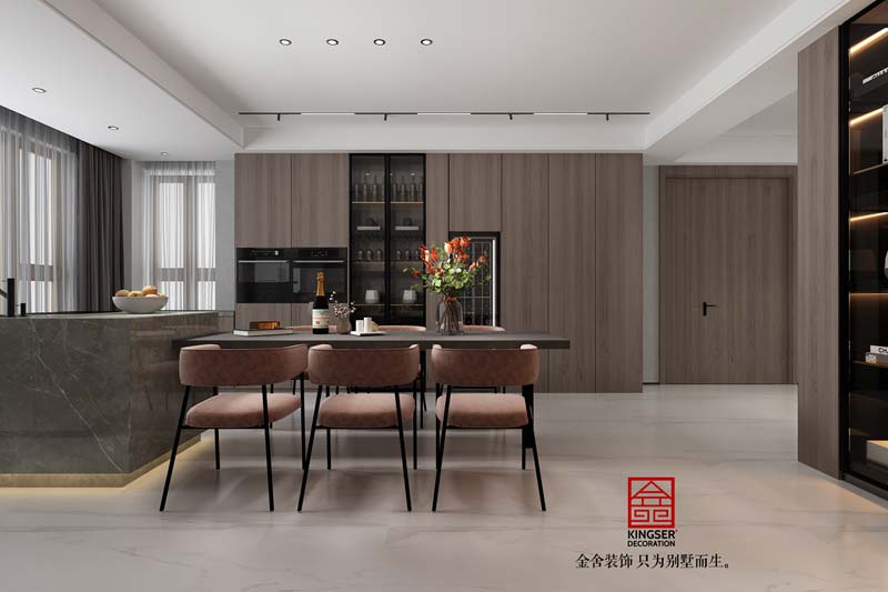 榮盛華府178平米現代風格裝修設計