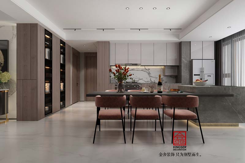 榮盛華府178平米現代風格裝修設計