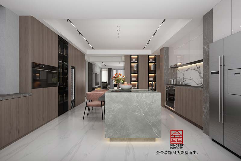 榮盛華府178平米現代風格裝修設計