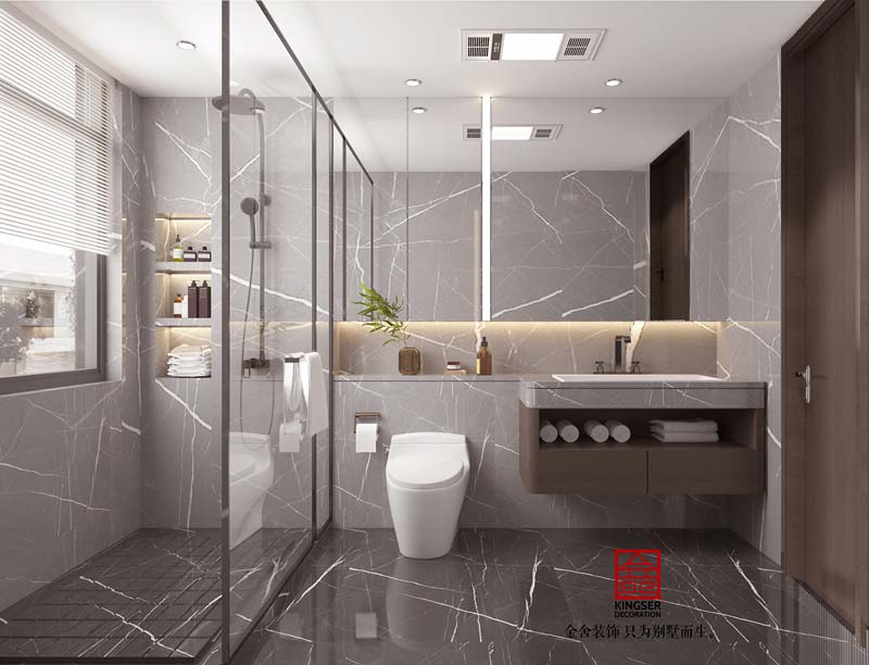 榮盛華府178平米現代風格裝修設計