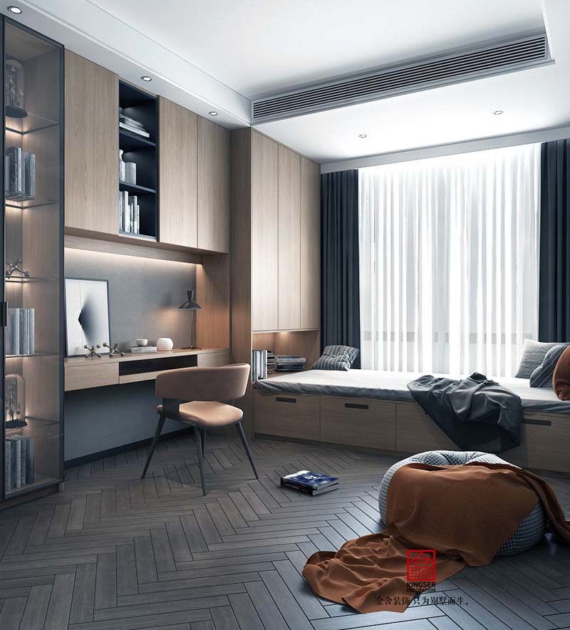 榮盛華府178平米現代風格裝修設計