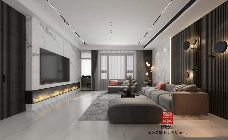 榮盛華府178平米現代風格裝修設計